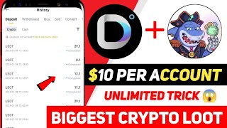 10$ Per Account New Crypto Loot 😍 Coincept Loot 🔥 Dopamine Loot