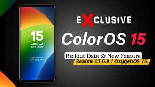 ColorOS 15 ⚡ UPCOMING TOP FEATURES You Need to Know 🔥📱  Realme UI 6.0