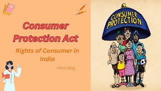 Rights of Consumer in India Under Consumer Protection Act @parulgargstudy