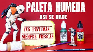 Paleta Humeda : Asi Se Hace . Tus Pinturas Siempre Frescas.