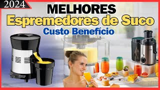 Melhores Extratores de Suco 2024/Espremedor de Suco Custo Benefício/Espremedor de Suco Elétrico