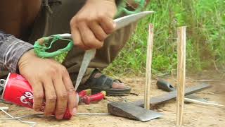 Unique Wild Chicken Trapping