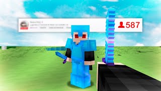 Decidí hacerle STREAM SNIPE a este YOUTUBER en Minecraft HCF! 🏹