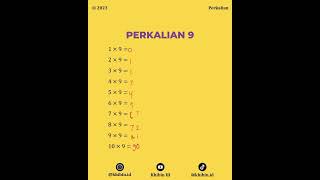 Perkalian 9 Part 1