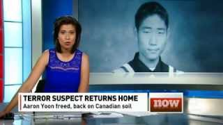 Terror suspect returns home