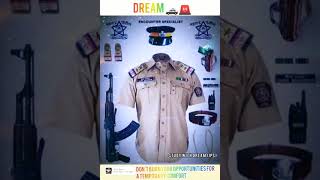 Study with dream (IPS) | khaki attitude | UPSC motivation Whatsapp status | Indiana police service