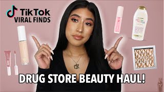 DRUGSTORE BEAUTY HAUL *Viral TikTok MUST HAVES*