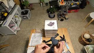 Unboxing 5 QuadAir Drones with Extra Rotors and Extra Batteries