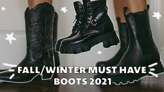 FALL BOOTS 2021| Chelsea Boots, Prada Boots, Cowboy Boots