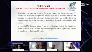 Webinar - Digitalizare IMM