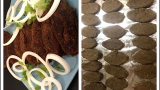 SHAMI KABAB| easy&delicious hyderabadi shami kabab| store ready to eat shami for 3 months in freezer