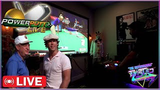 Power Putt Golf arcade gaming Live with Twisted Gaming TV!