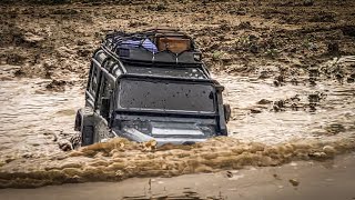 RC Traxxas TRX4 Defender Mud Offroad  - 알씨카 랜드로버 디펜더 오프로드 [4K]