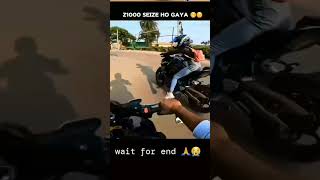 z1000 bike size kr di 🥵🥵  || #kawasakizx10 #dukeboys #rider #shortvideos