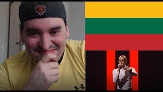 Sloth Reacts Eurovision Song Contest 2020 Lithuania The Roop "On Fire" REACTION