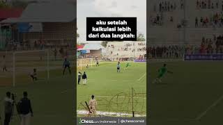 Main sepakbola kayak main catur😂