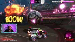 Rocket League Part 63: [ Ranked 2v2 ] - Das gelbe Banana Team macht mich Salty