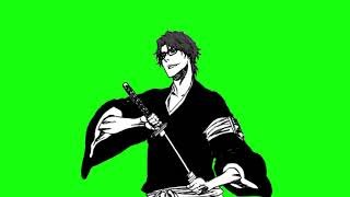 Aizen GREEN SCREEN MANGA ANIMATION ( Bleach ) #greenscreen  #aizen