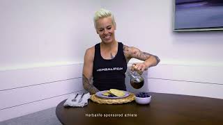 HERBALIFE24 RECIPES - Heather Jackson's "Rise and Strive Blueberry Pancakes" !