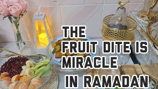 Miraculous benefits of eating fruits Ramadan fasting day 20 + new * crockery!