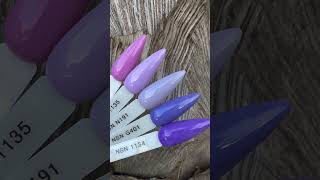 Fioletowe Pudry Tytanowe Manicure Tytanowy NSN New Style of Nails #paznokcie #nails #nailstyle #fun