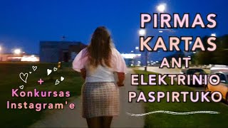 Pirmas kartas ant elektrinio paspirtuko! ~ Show me ~ Konkursas Instagram'e