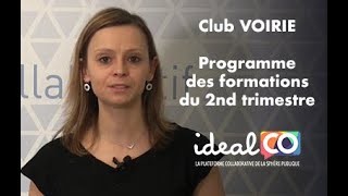 Teaser des formations Voirie - 2e trimestre 2019