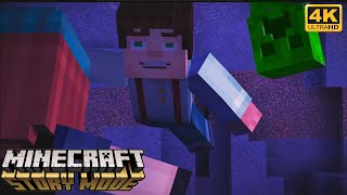 Minecraft: Story Mode - Night Full of Monsters | Best Story [4K 60FPS]