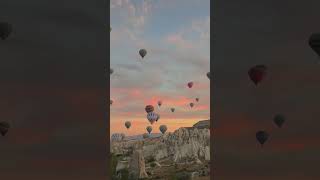 Vuelo en globo #capadocia#turquia 🇹🇷 #mexicanaenturquia #mexicana #turkey #vlogs #vidaenturquia