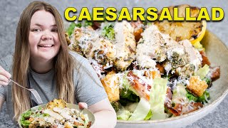 CAESARSALLAD PÅ GRILLEN