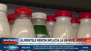 Alimentele mențin inflația la un nivel ridicat