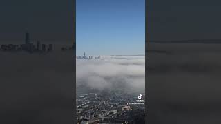 Rare Fog in San Francisco