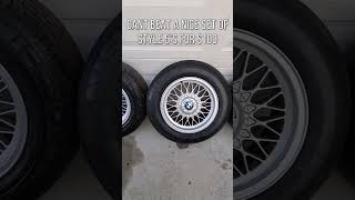 Parts Hunting - Style 5 BMW Wheels for $100!!! #bmw #wheels #bbs