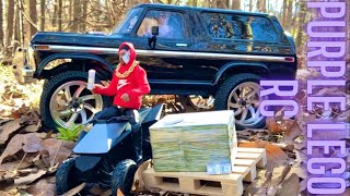 Traxxas TRX4 Sport Bronco Body || Money Trails || #purplelegorc #trx4