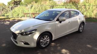 Mazda 3 GSX Hatch 2017 Presentation - Snowflake White