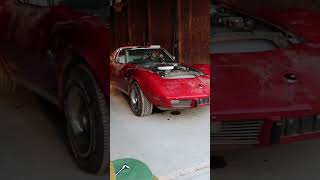 500 HP 396 swapped Vette finally fired up!! #shortvideo #musclecar #comedy #sportscar #shorts