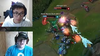 200 IQ Ashe Arrow | Doublelift Twitch Pentakill - LoL Funny Stream Moments #226