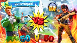 *NEW* REMADE 50V50 V2 GAMEMODE IN FORTNITE BATTLE ROYALE!!! [2 BUSES]