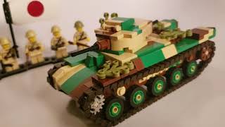 Brickmania Type 97 Chi-Ha Tank Review + An update