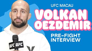 Volkan Oezdemir full UFC Macau pre-fight media day interview