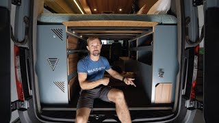 PRO VAN BUILDER'S STUNNING yet HIGHLY PRACTICAL new VAN CONVERSION layout 🚐