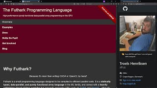 Demo & Interview: Futhark, a GPU Functional Language