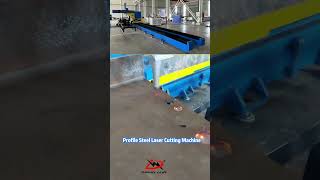 Profile Steel Laser Cutting Machine #hbeamcuttingmachine #lasercuttingmachinefactory