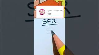 SFR  Name Logo Design #trending #art #logo #viral #youtubeshorts #shorts