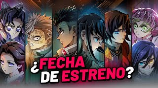 ¡FECHA DE ESTRENO! PELÍCULAS KIMETSU NO YAIBA ARCO DEL CASTILLO INFINITO 📅