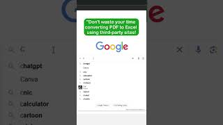 STOP Wasting Time Converting PDF to Excel Using Third-Party Sites.