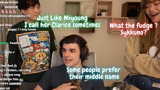 Unhinged Sykkuno Exposes Miyoung's middle name.