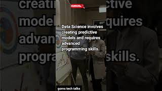 What is the difference between data science and data analytics? 🎉 #youtube