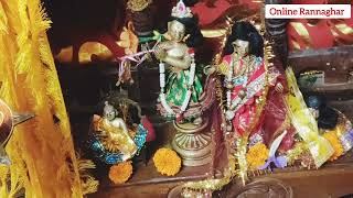 Radha Krishna Snan And Sringer * রাধা কৃষ্ণের নিত্য পূজা পদ্ধতি * Hare Rama Hare Krishna Hare Hare