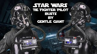 Star Wars Tie Fighter Pilot busts by Gentle Giant